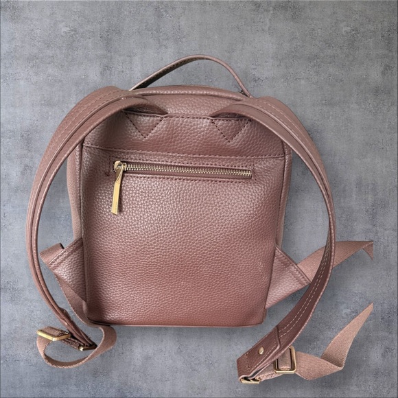Matt & Nat Women's Taupe Backpack and Wallet Set - Picture 2 of 2